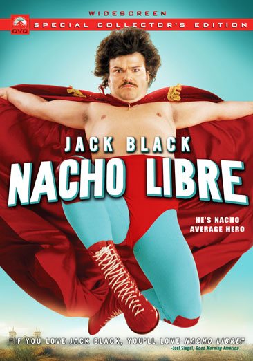 Cover art for NACHO LIBRE [DVD videorecording] / Paramount Pictures presents a Nickelodeon Movies/Black & White production   produced by David Klawans