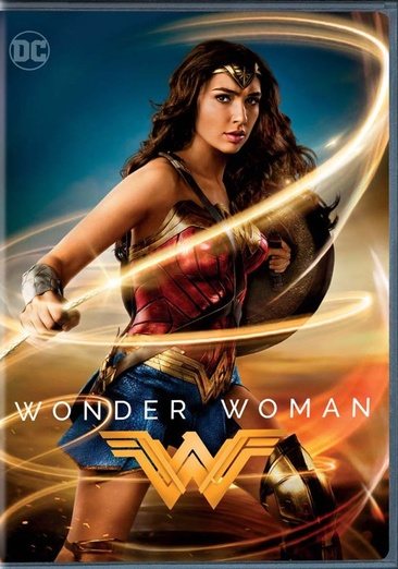 Cover art for Wonder Woman [DVD videorecording] / directed by Patty Jenkins   screenplay by Allan Heinberg   story by Zack Snyder & Allan Heinberg and Jason Fuchs   produced by Charles Roven