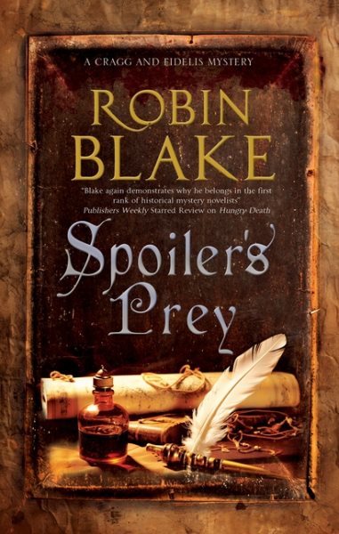 Cover art for Spoiler's prey / Robin Blake.