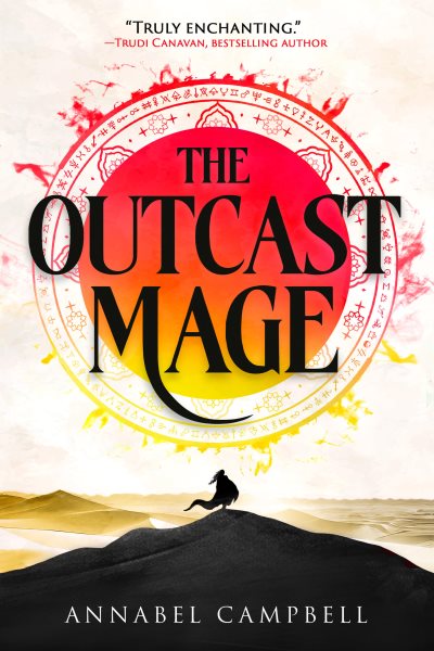 Cover art for The outcast mage / Annabel Campbell.