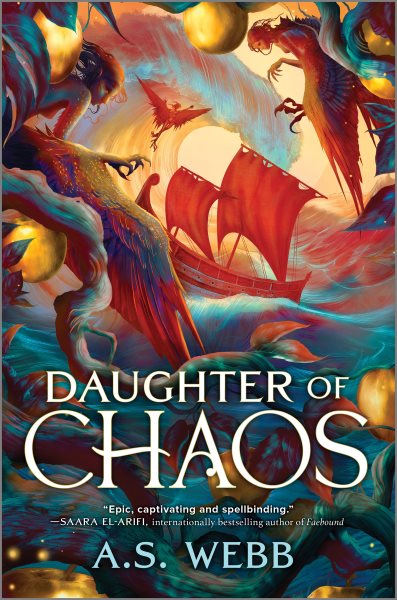 Cover art for Daughter of chaos / A. S. Webb.