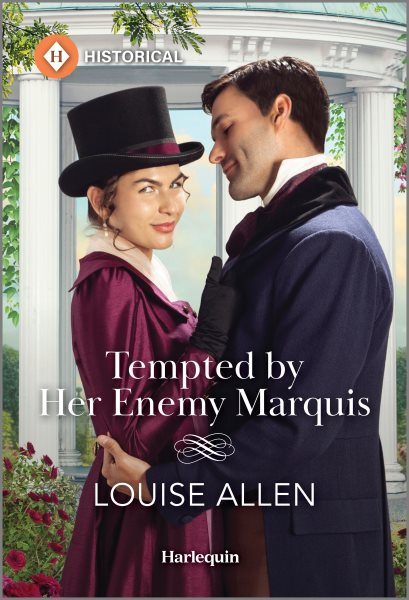 Cover art for Tempted by her enemy marquis / Louise Allen.