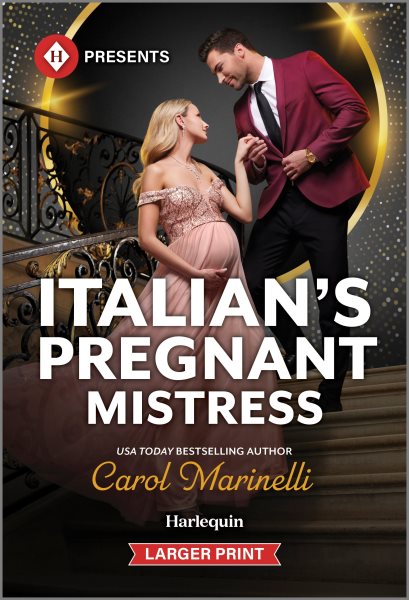 Cover art for Italian's pregnant mistress / Carol Marinelli.