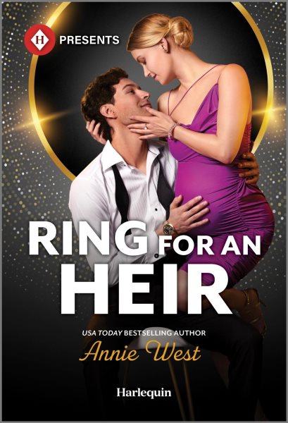 Cover art for Ring for an heir / Annie West.