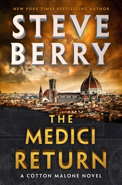 Cover art for The Medici return / Steve Berry.