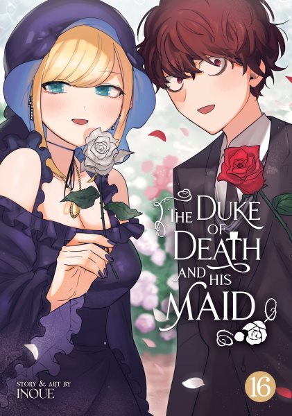 Cover art for The duke of death and his maid. 16 / story and art by Inoue   translation