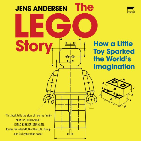 Cover art for The LEGO story [electronic resource] : how a little toy sparked the world's imagination / Jens Andersen   translated by Caroline Waight.