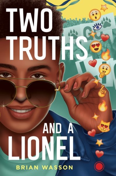 Cover art for Two truths and a Lionel / Brian Wasson.