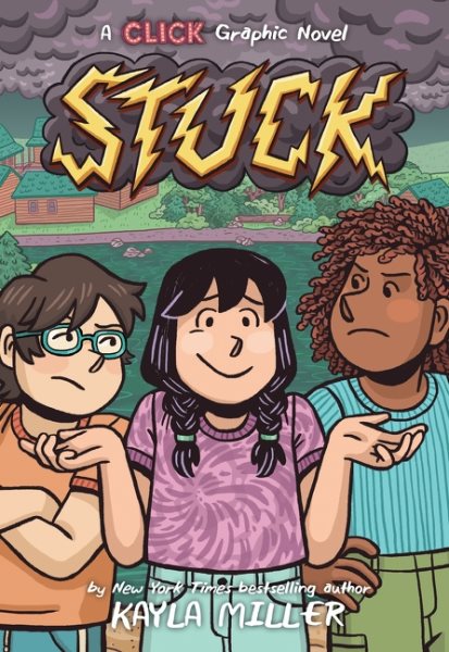 Cover art for Stuck / by Kayla Miller   color by Jess Lome   lettering by Lor Prescott   inking assistance by Thorn Knight.