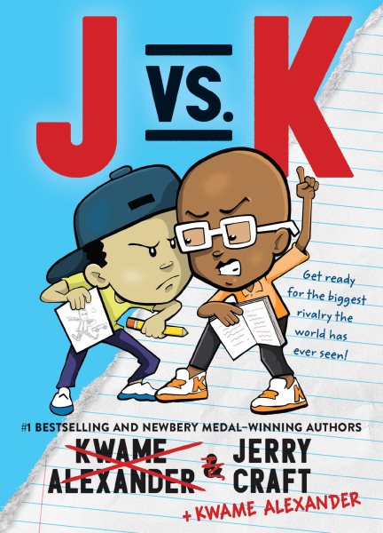 Cover art for J vs. K / Kwame Alexander & Jerry Craft.