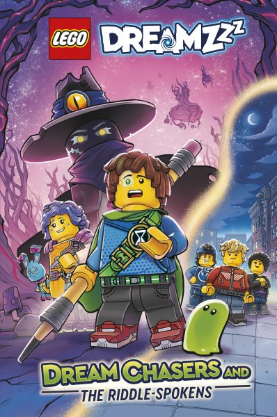 Cover art for LEGO DREAMZzz. Dream chasers and the riddle-spokens / by Kaela Rivera.