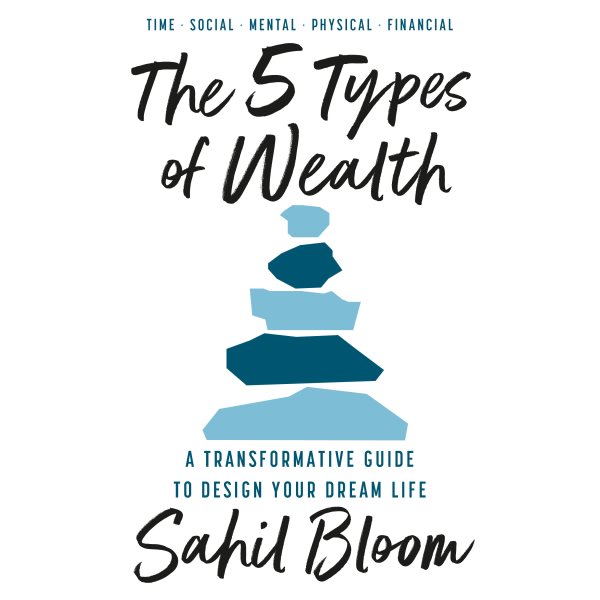 Cover art for The 5 types of wealth [electronic resource] : a transformative guide to design your dream life / Sahil Bloom.