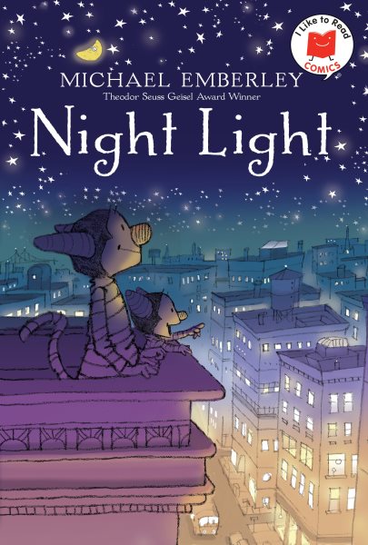 Cover art for Night light / Michael Emberley.