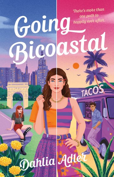 Cover art for Going bicoastal / Dahlia Adler.