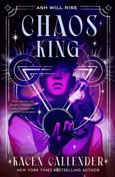 Cover art for Chaos king / Kacen Callender.