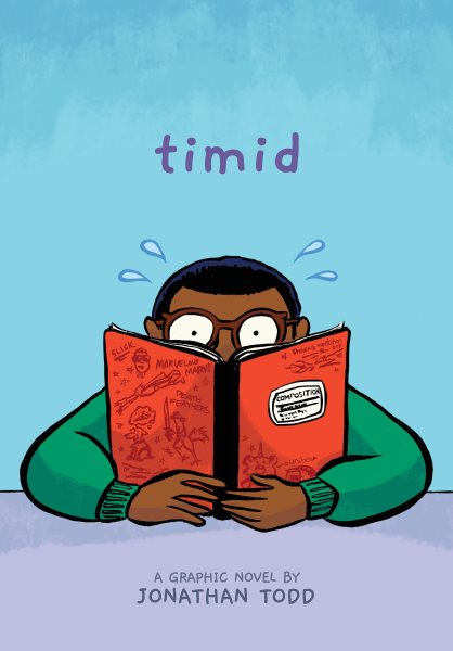 Cover art for Timid : a graphic novel / by Jonathan Todd   colors by Dominique Ramsey.