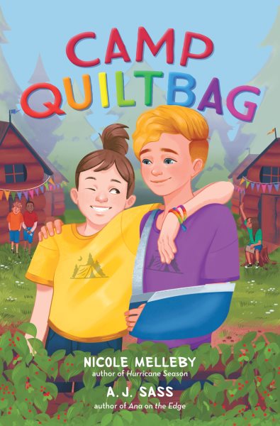 Cover art for Camp Quiltbag / Nicole Melleby and A. J. Sass.