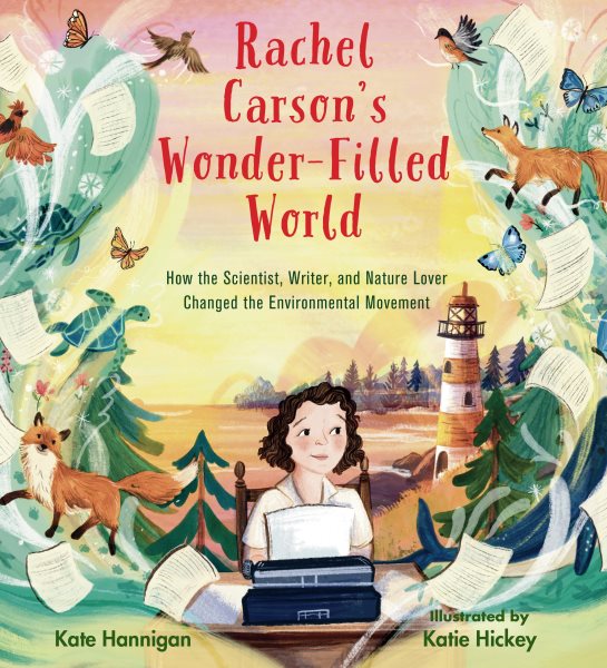Cover art for Rachel Carson's wonder-filled world : how the scientist