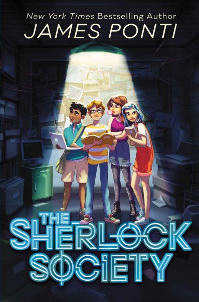 Cover art for The Sherlock society / James Ponti.