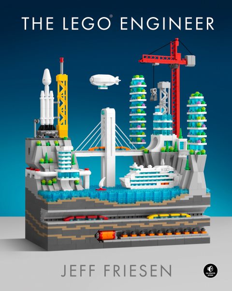 Cover art for The LEGO engineer / Jeff Friesen.
