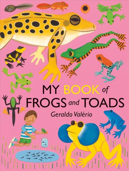 Cover art for My book of frogs and toads / Geraldo Vaľrio.