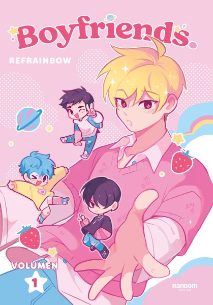 Cover art for Boyfriends. 1 [Spanish ed.] / Refrainbow   asistentes de arte DreamyCafeArt
