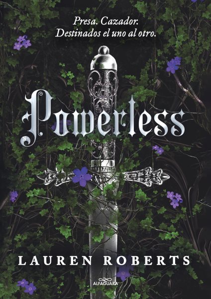 Cover art for Powerless / Lauren Roberts   traducción de Cristina Macía.
