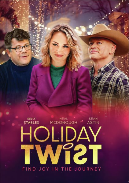Cover art for Holiday twist  [DVD videorecording]/ ETM Distribution with ETM Pictures present   a Stephanie Garvin film   producers