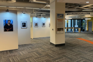 The Town That Freedom Built portrait exhibition at the Melrose Gallery