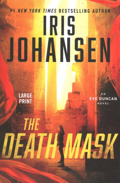 Cover art for The death mask [LARGE PRINT] / Iris Johansen.