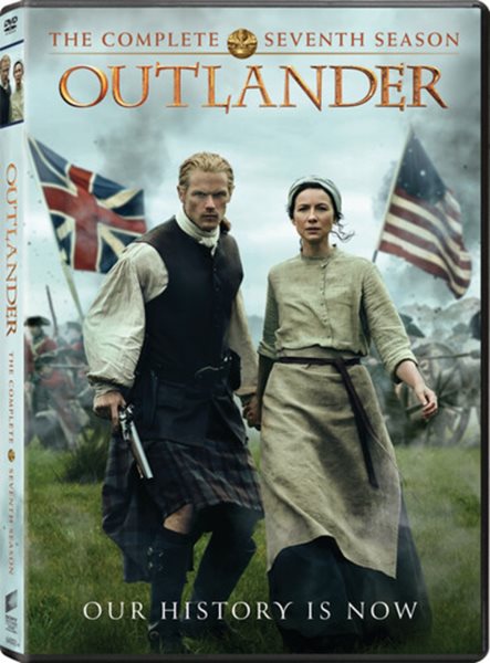 Cover art for Outlander. Season 7 [DVD videorecording] / developed by Ronald D. Moore   Left Bank Pictures   Story Mining & Supply Co.   Tall Ship Productions   Sony Pictures Television Studios.