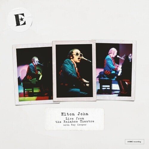 Cover art for Live from the Rainbow Theatre with Ray Cooper [CD sound recording] / Elton John.