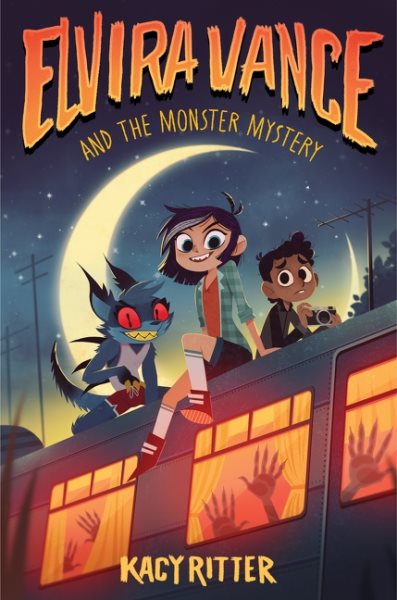 Cover art for Elvira Vance and the monster mystery / Kacy Ritter.