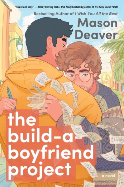 Cover art for The build-a-boyfriend project : a novel / Mason Deaver.