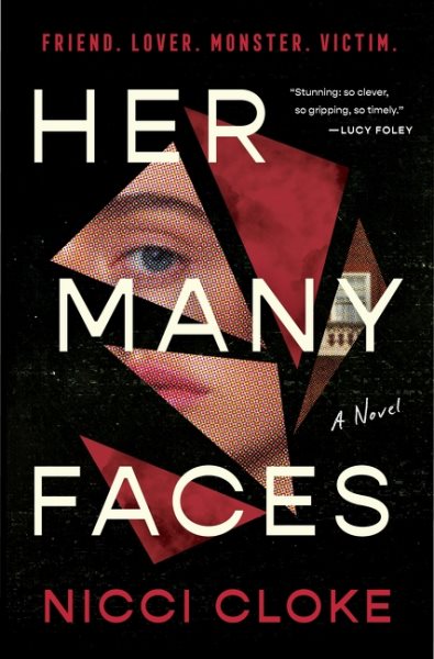 Cover art for Her many faces : a novel / Nicci Cloke.
