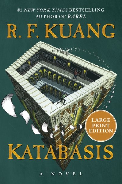 Cover art for Katabasis [LARGE PRINT] : a novel / R.F. Kuang.