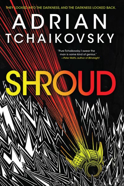 Cover art for Shroud / Adrian Tchaikovsky.