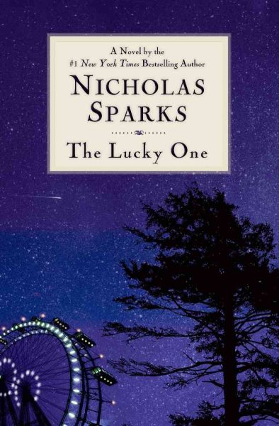 Cover art for The lucky one / Nicholas Sparks.