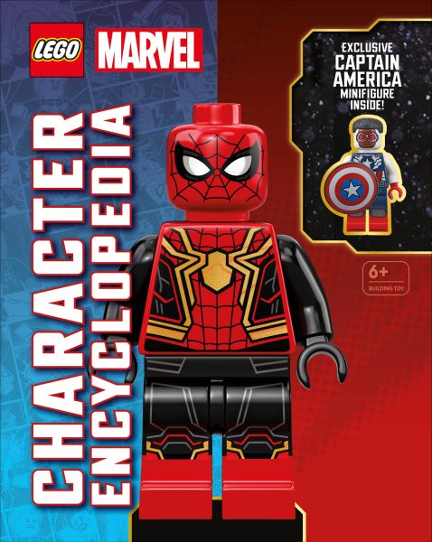 Cover art for LEGO MARVEL character encyclopedia / written by Shari Last.