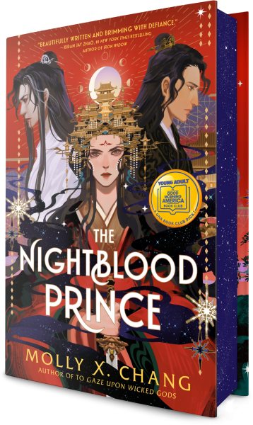 Cover art for The nightblood prince / Molly X. Chang.