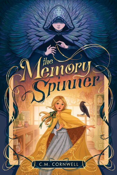 Cover art for The memory spinner / C. M. Cornwell.