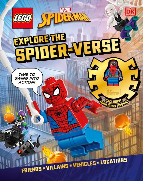 Cover art for LEGO Marvel Spider-Man. Explore the Spider-verse / written by Simon Hugo.