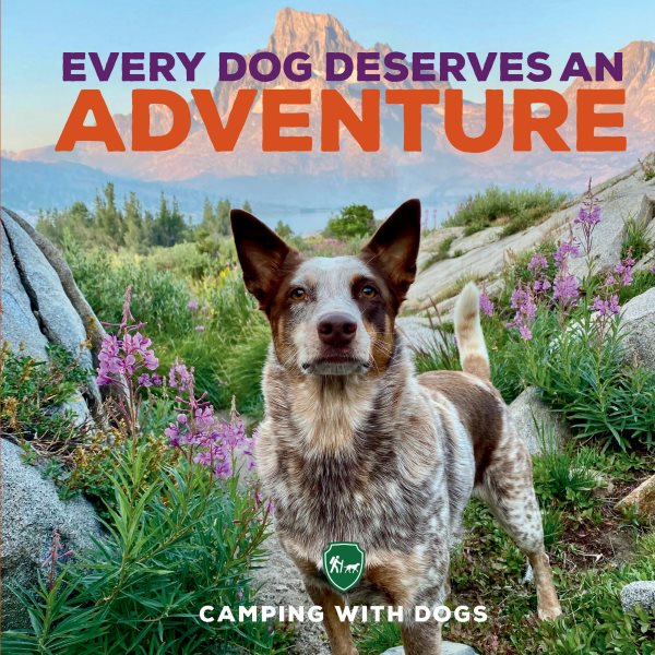 Cover art for Every dog deserves an adventure : amazing stories of camping with dogs / Camping with Dogs with L.J. Tracosas.