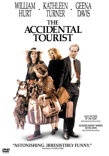 Cover art for The Accidental Tourist [DVD videorecording] / Warner Bros. presents a Lawrence Kasdan film   screenplay by Frank Galati and Lawrence Kasdan   produced by Lawrence Kasdan