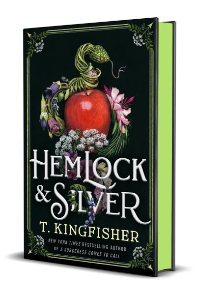 Cover art for Hemlock & silver / T. Kingfisher.