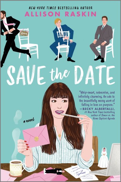 Cover art for Save the date / Allison Raskin.