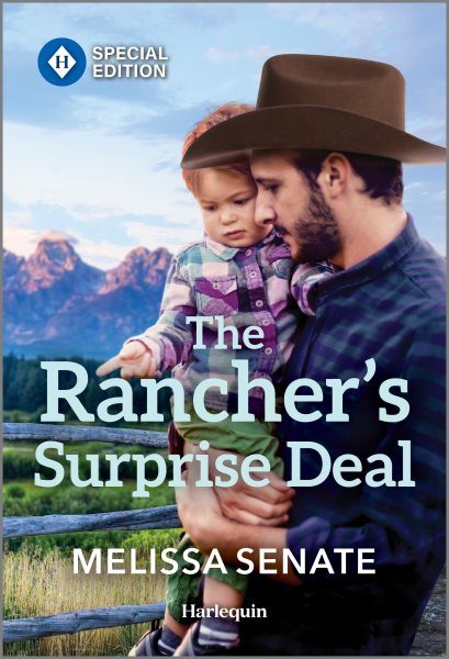 Cover art for The rancher's surprise deal / Melissa Senate.