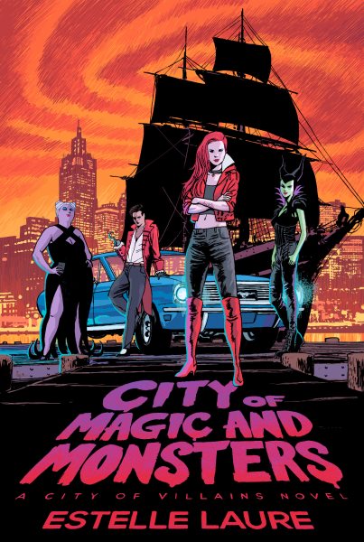 Cover art for City of magic and monsters / Estelle Laure.