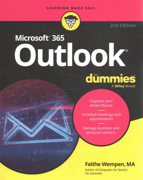 Cover art for Microsoft 365 Outlook for dummies / by Faithe Wempen.