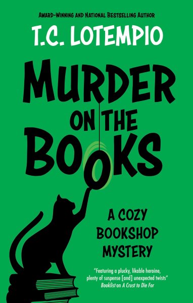Cover art for Murder on the books / Toni  LoTempio.